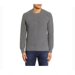 GOODLIFE Slim Fit Knit Crewneck Sweater Grey NWOT